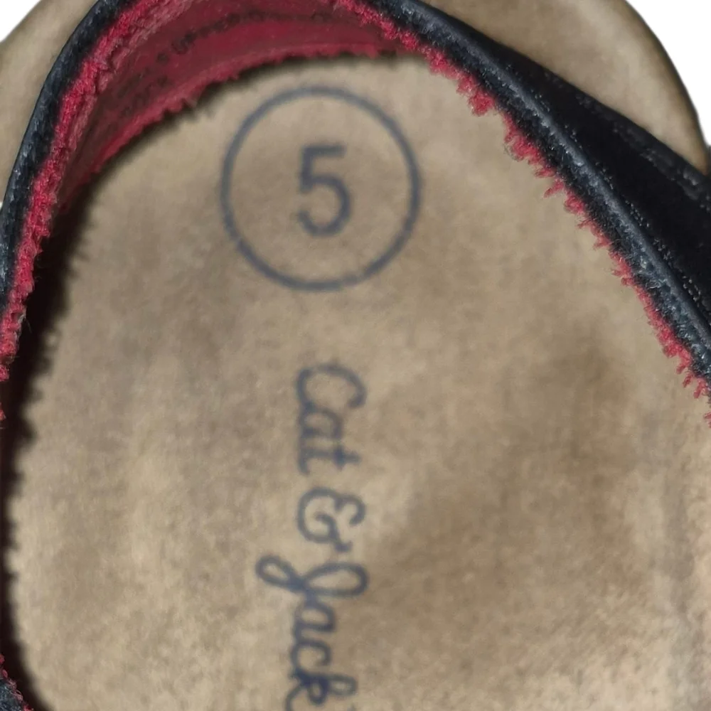 Cat & Jack Black Kids Sandals